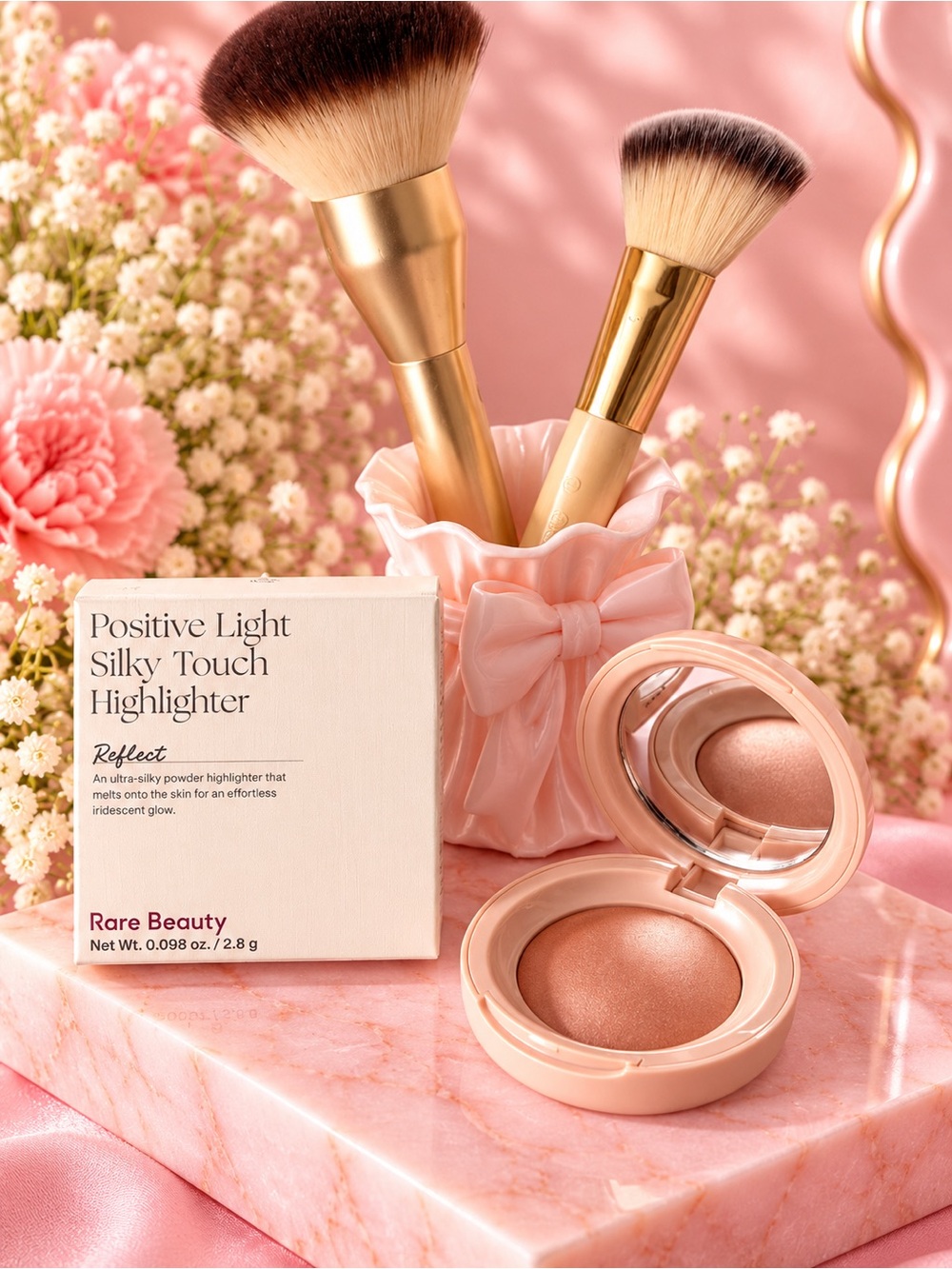 Rare Beauty Positive Light Silky Touch Highlighter - Soft Pink